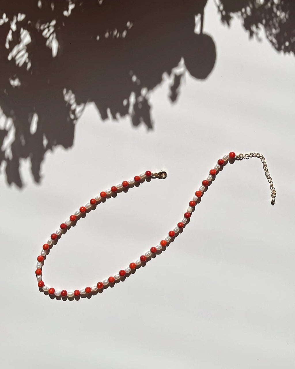 Mini perle e corallo